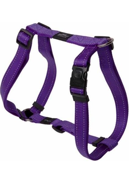 Reflektörlü Köpek Göğüs Tasması XLarge 60 - 100 cm Mor