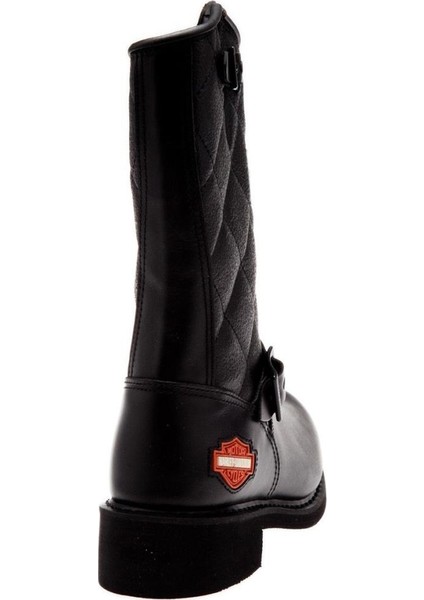 Laconia 644 Black Deri Kadın Çizme modelleri