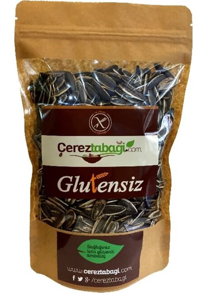 Çerez Tabağı Glutensiz Tuzsuz Kavrulmuş Siyah Çekirdek 250 gr