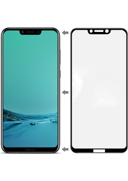 Huawei Honor Play 3D Full Cam Ekran Koruyucu