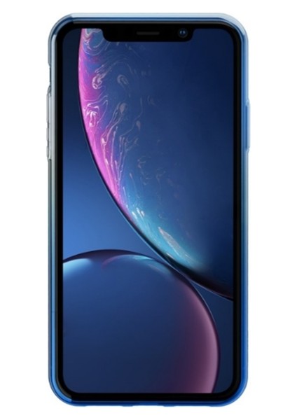Apple iPhone XR 61 Glow Case Şeffaf Silikon Kılıf
