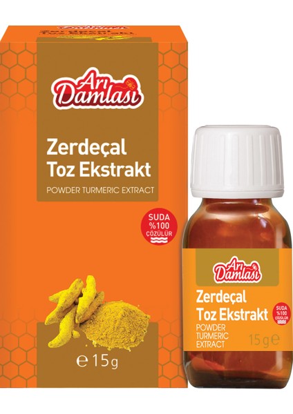 15 Gram Zerdeçal Toz Extrakt