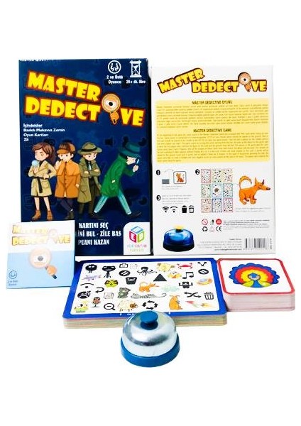 Master Dedektif Dikkat Hız Ve Zeka Oyunu