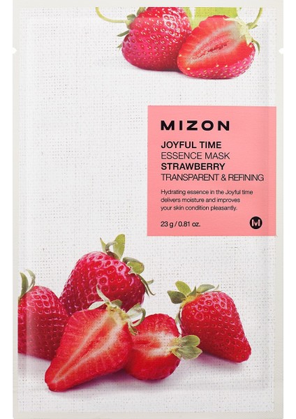 Joyful Time Essence Mask Strawberry - Çilek Maskesi
