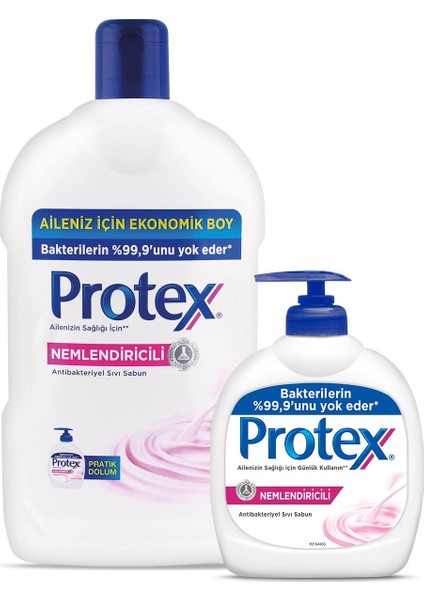 Protex Sıvı Sabun Krem 1500 ml + 500 ml Pompalı