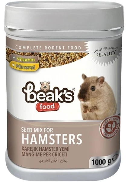 Karışık Hamster Yemi 1000 gr