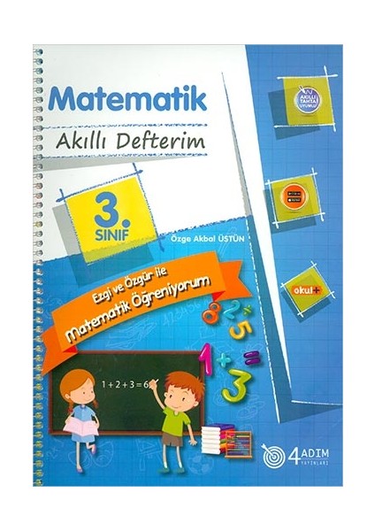 4 Adım 3. Sınıf Matematik Akıllı Defterim