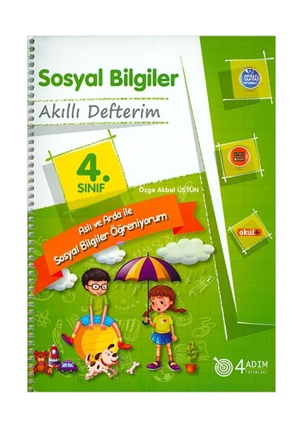 4 Adım 4. Sınıf Sosyal Bilgiler Akıllı Defterim