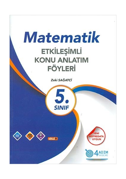 4 Adım 5. Sınıf Matematik Etkileşimli Konu Anlatım Föyleri