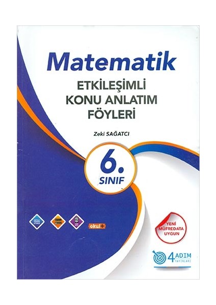 4 Adım 6. Sınıf Matematik Etkileşimli Konu Anlatım Föyleri