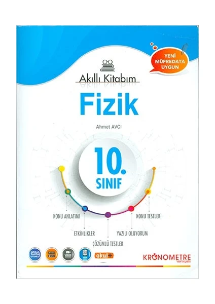 Kronometre Yayınları 10. Sınıf Fizik Akıllı Kitabım