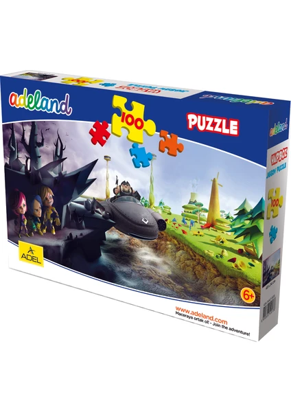 A3 Basic Puzzle 2, 100 Parça