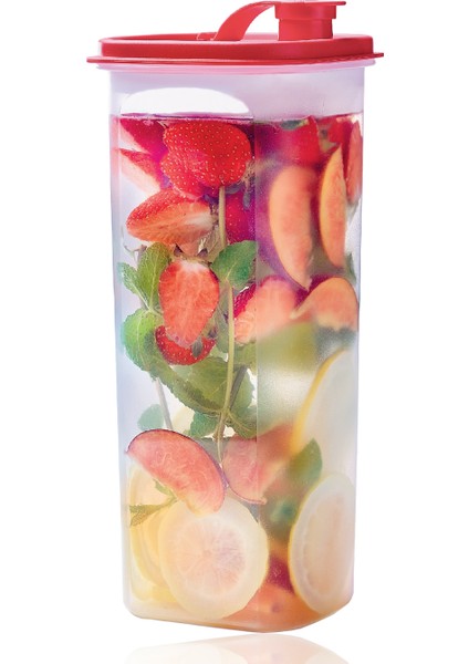 Çok Amaçlı Sürahi 2 Litre Kırmızı