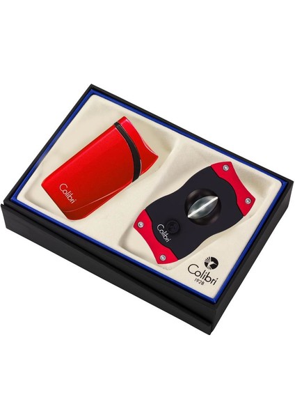 Falcon Puro Çakmak + V Kesici Seti Metalik Kırmızı fiyatları