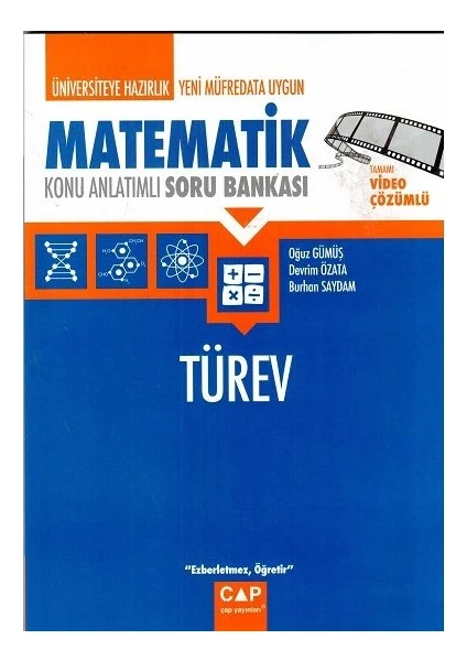 Çap Yayınları Matematik Türev - Oğuz Gümüş