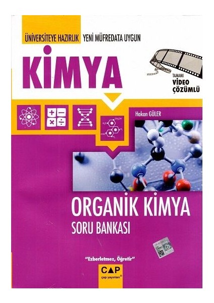 Çap Yayınları Organik Kimya Soru Bankası