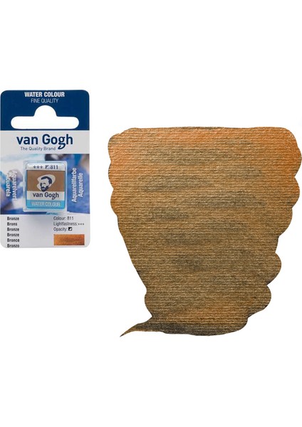 Van Gogh Sulu Boya Tablet Bronze 811