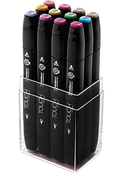Touch Twin Marker 12'li Set Pastel Tones