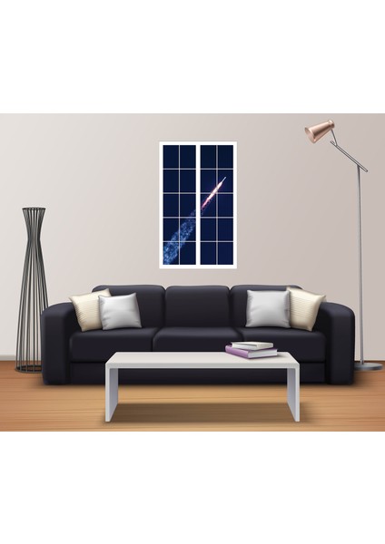 Pencere Roket Uzay Duvar Sticker fiyatları