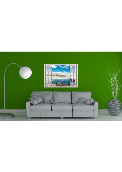 Pencere Deniz Feneri Duvar Sticker fiyatları