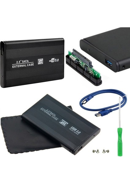 Usb 2.5" Harici Hdd Kutusu Usb 3.0 Alüminyum