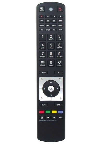 Vestel Satellıte Uydu Alıcılı 39Pf5025 Uyumlu Led Tv Kumandası