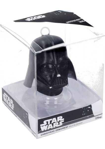 Star Wars Darth Vader Head Christmas Ball Yılbaşı Süsü