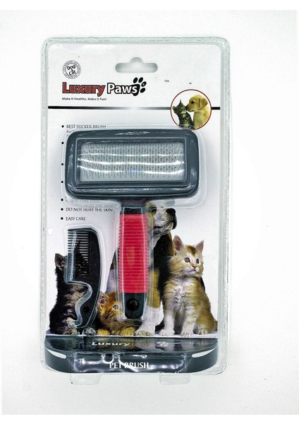 Soft Saplı Fırça Temizleyici Taraklı Large 16 cm