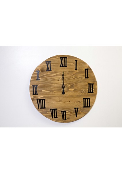 Ahşap Duvar Saati 70 cm çap - RTL157-1