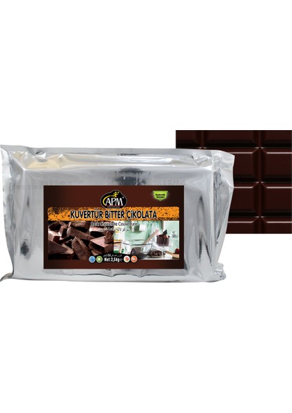 Bitter Kuvertür 2,5 kg
