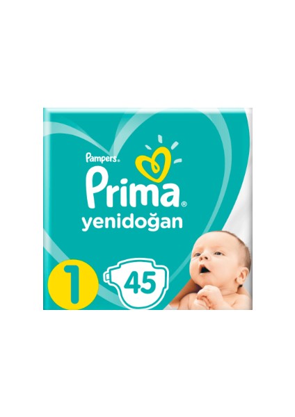 Bebek Bezi Aktif Bebek 1 Beden 45 Adet