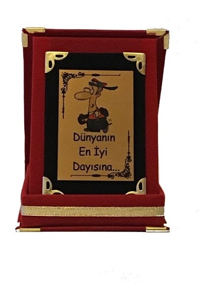 Dünyanın En İyi Dayısına Plaketi