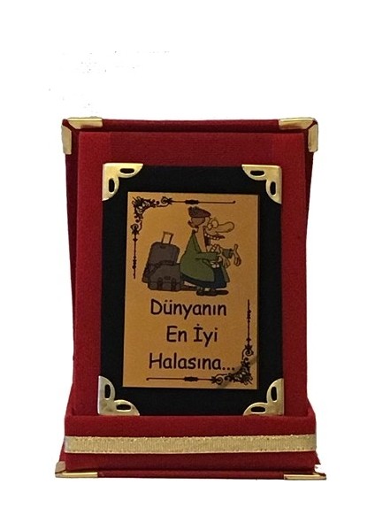 Dünyanın En İyi Halasına Plaketi