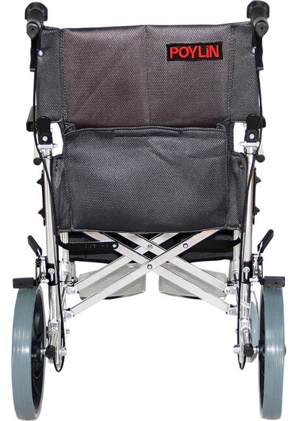 Poyli̇n P-805 Ultra Hafif Refakatçi Tekerlekli Sandalye / Ultra Light Wheelchair