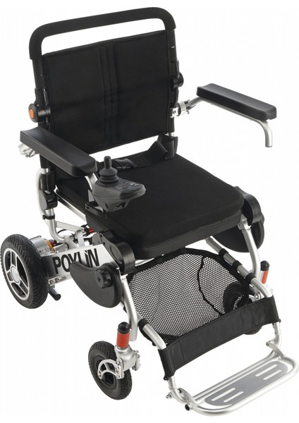Poyli̇n P-209XL Ultra Hafif Katlanabilir Akülü Tekerlekli Sandalye / Ultra Light Foldable Power Wheelchair