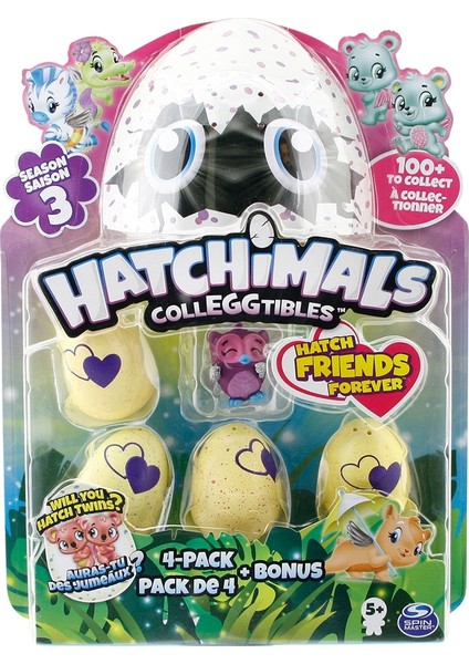 Hatchimals Colleggtibles Dörtlü Paket Sezon 3 Model 4