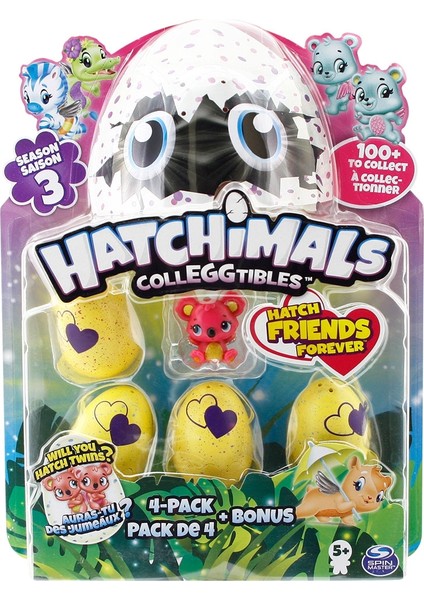 Hatchimals Colleggtibles Dörtlü Paket Sezon 3 Model 8