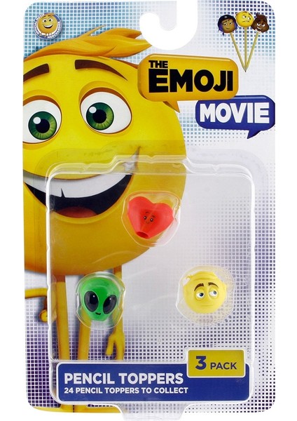 Giochi Preziosi Emoji Movie 3'lü Kalem Süsü Model 6