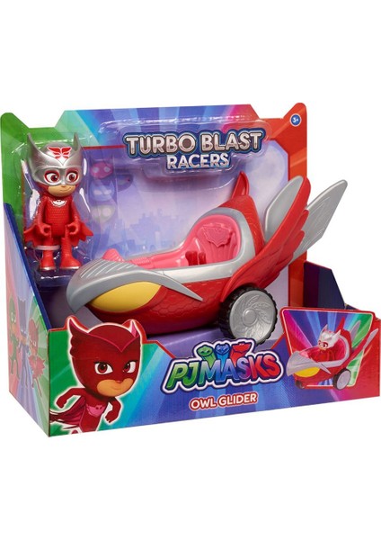 Pj Maskeliler Turbo Blast Owlette Araç Seti