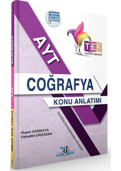 AYT Coğrafya Tek Serisi Konu Anlatımı Cep Kitabı