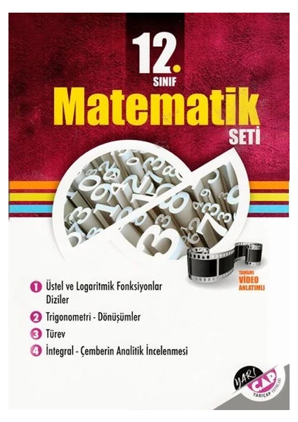 Yarıçap Yayınları 12. Sınıf Matematik Seti