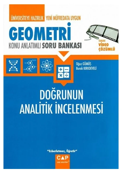 Çap Yayınları Doğrunun Analitik İncelenmesi - Burak Kırkdeveli