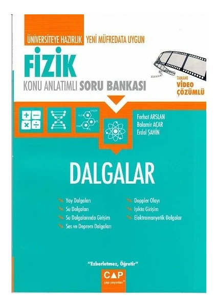 Çap Yayınları Fizik Dalgalar Konu Anlatımlı Soru Bankası - Balamir Açar