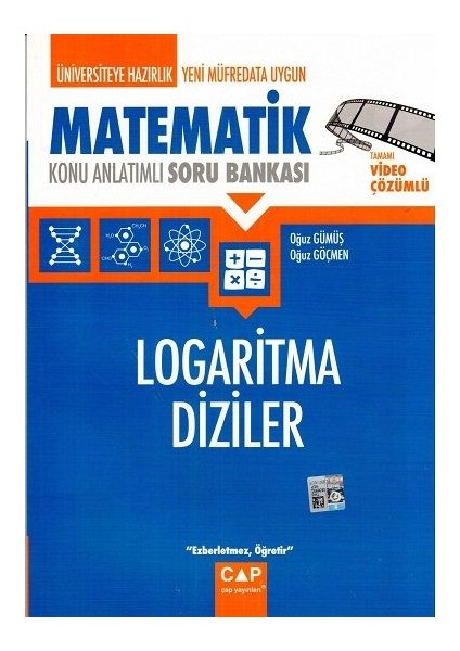 Çap Yayınları Matematik Logaritma Diziler Konu Anlatımlı Soru Bankası - Oğuz Göçmen