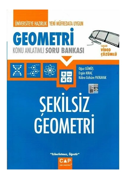 Çap Yayınları Şekilsiz Geometri Konu Anlatımlı Soru Bankası