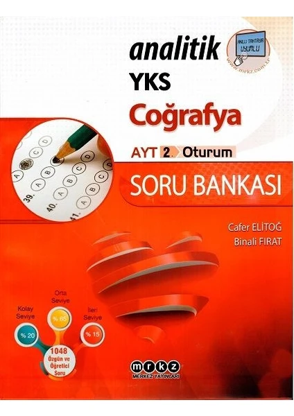 Merkez Yayınları AYT Coğrafya Analitik Soru Bankası - Binali Fırat