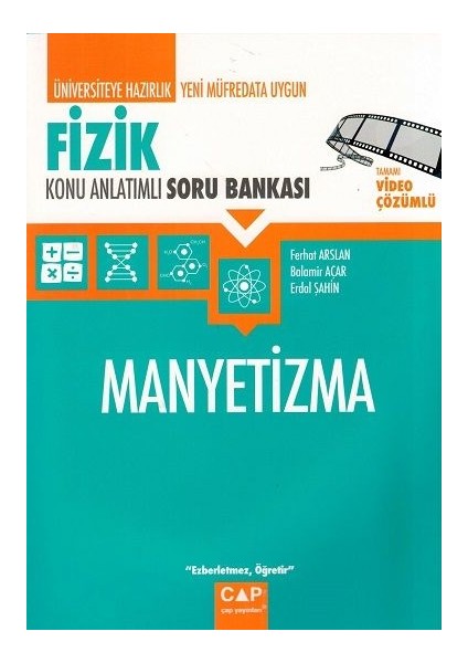 Üniversiteye Hazırlık Fizik Manyetizma Konu Anlatımlı Soru Bankası - Balamir Açar