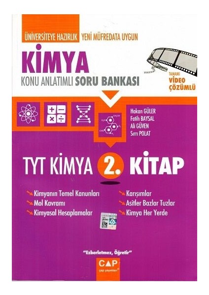 TYT Kimya 2. Kitap Konu Anlatımlı Soru Bankası - Fatih Baysal