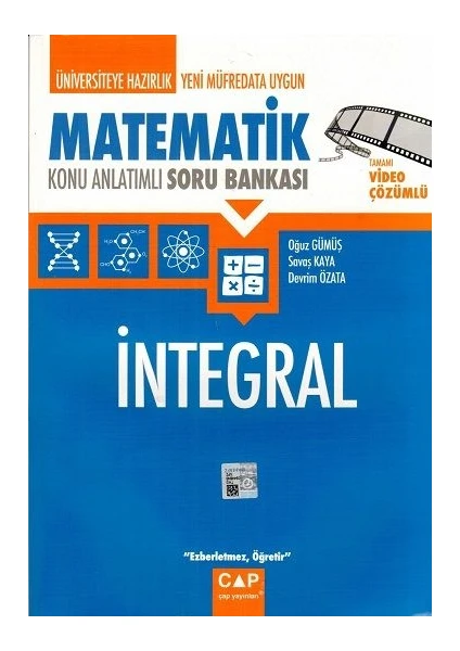 Çap Yayınları Matematik İntegral Konu Anlatımlı Soru Bankası - Oğuz Gümüş