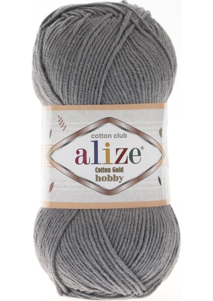 Cotton Gold Hobby (50 Gr) Kömür Grisi Rengi Kod: 87